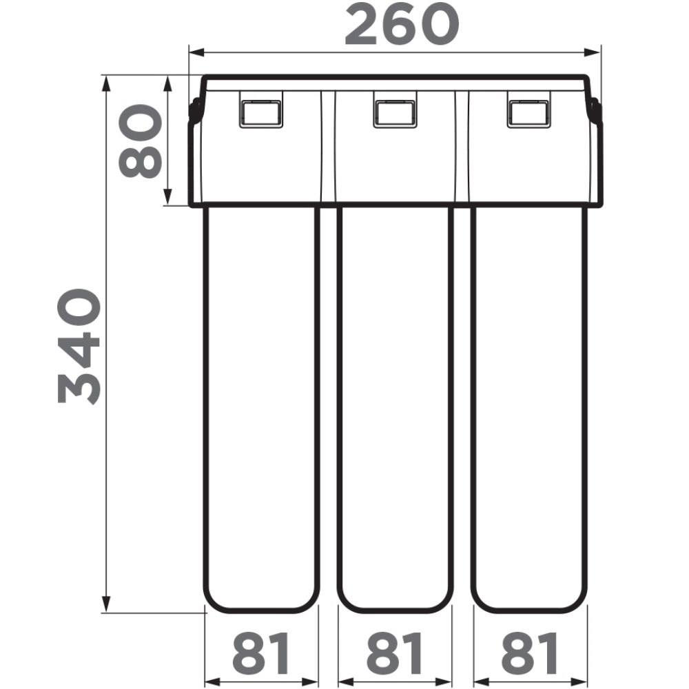 Смеситель для кухни Omoikiri Nagano + Pure Drop Lite с фильтром Сталь 4011.8028 — изображение 3