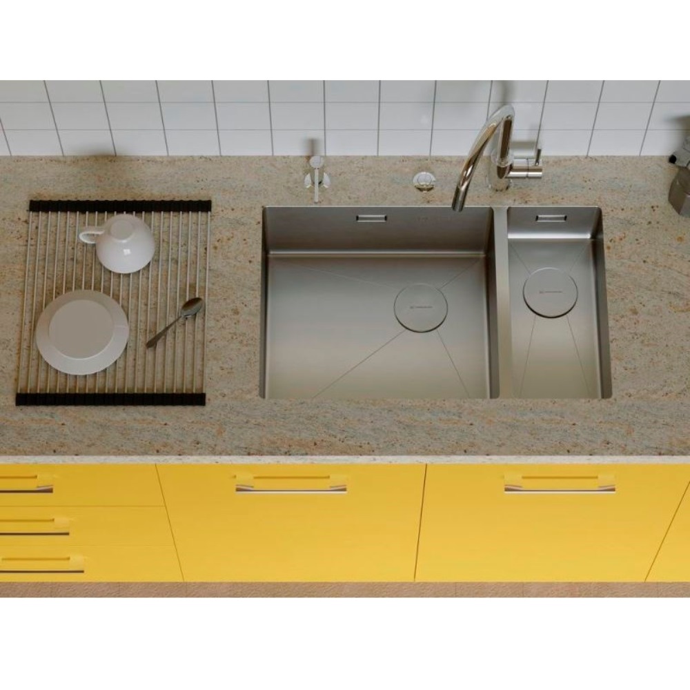 Мойка кухонная Omoikiri Taki Side правая 70 Графит 4993183 — изображение 2