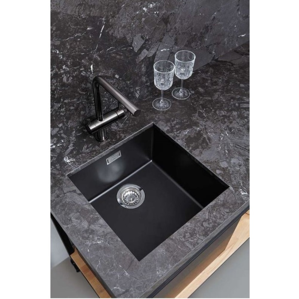 Мойка кухонная Omoikiri Yamakawa 46 Зелено-серый 4993185 — изображение 3