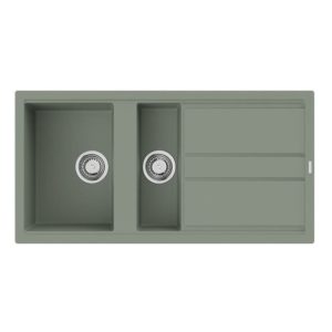 Мойка кухонная Omoikiri Kitagawa 100 Зелено-серый 4993252