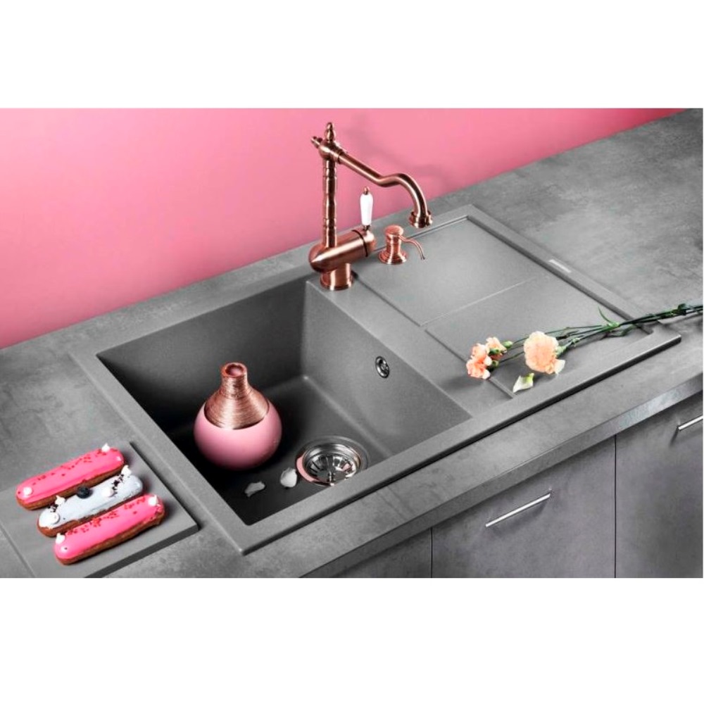 Мойка кухонная Omoikiri Sumi 79 Серый матовый 4993552 — изображение 3