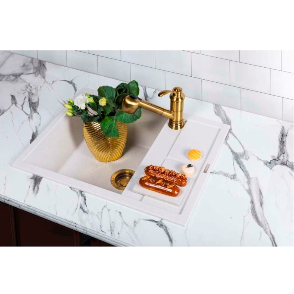 Мойка кухонная Omoikiri Sumi 65 Темный шоколад 4993674 — изображение 3