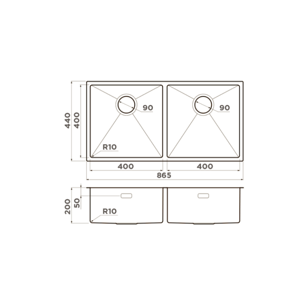 Мойка кухонная Omoikiri Taki 87 Хром 4993791 — изображение 4