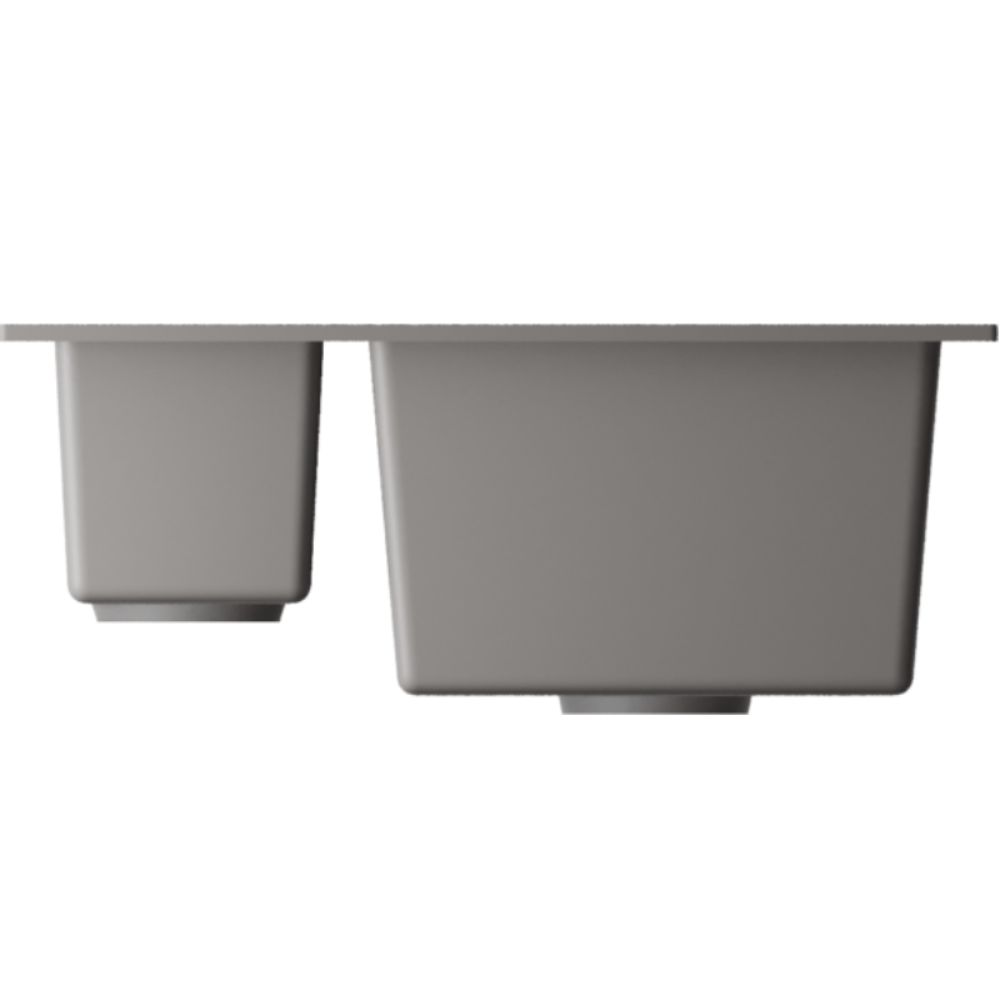 Мойка кухонная Omoikiri Bosen 590 Серый матовый 4993822 — изображение 3