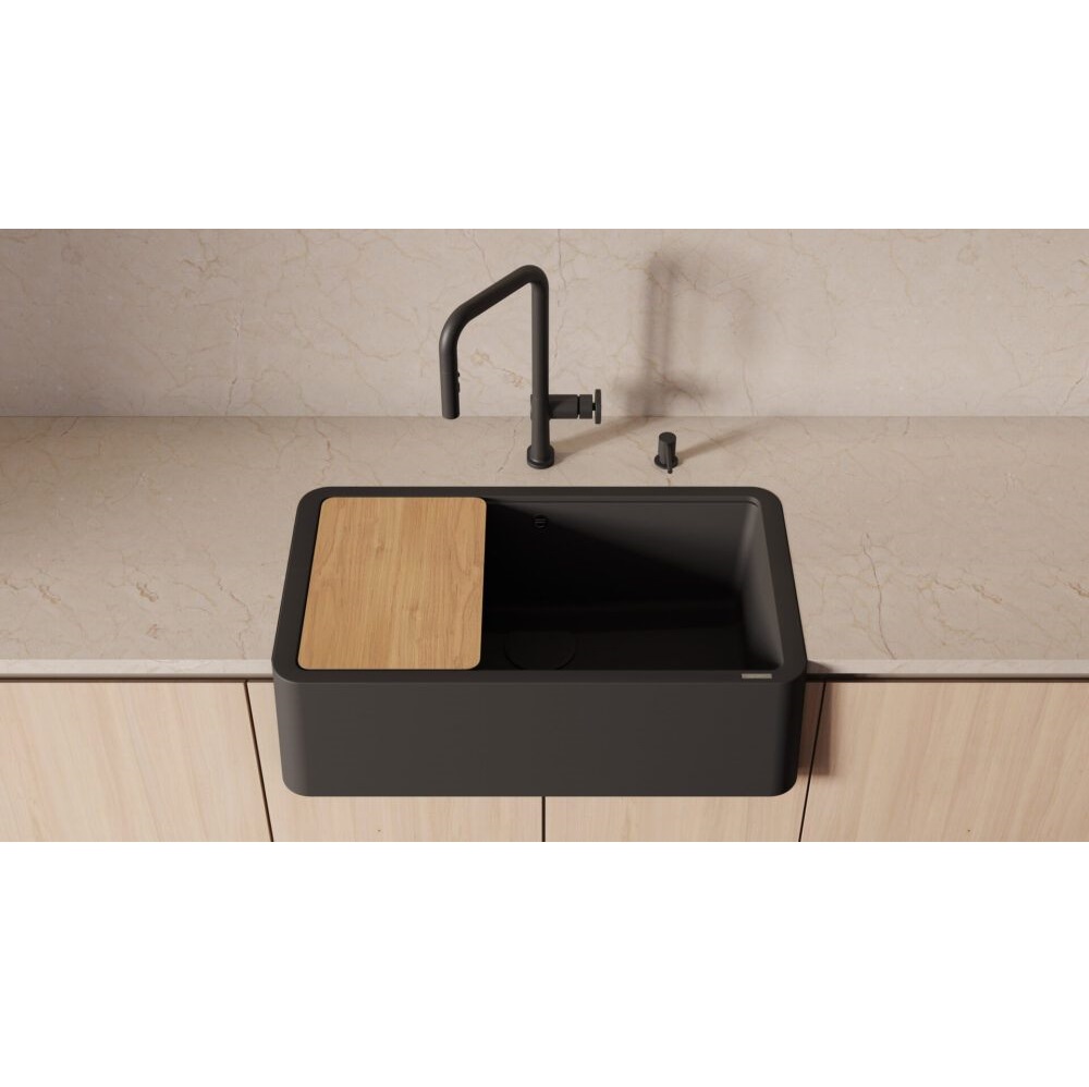 Дозатор встраиваемый Omoikiri OM-03 Черный матовый 4995045 — изображение 2