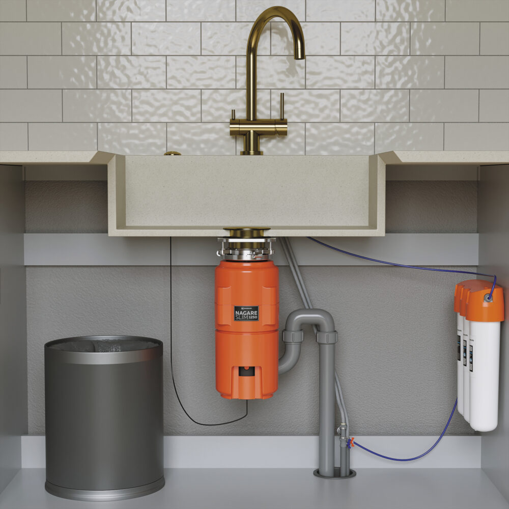 Измельчитель пищевых отходов Omoikiri Nagare Slim 1250 4995063 — изображение 2