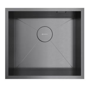 Мойка кухонная Omoikiri Kasen интегрированная 49 Вороненая сталь 4997055